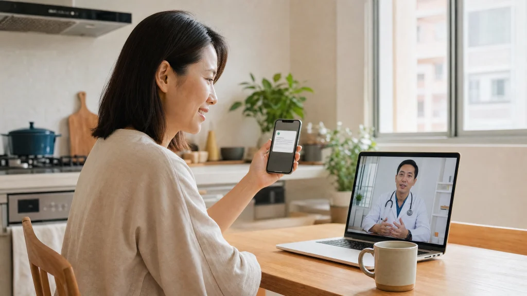 How a legal, safe telemedicine consultation works in Singapore with MaNaDr - book, consult, e-prescription