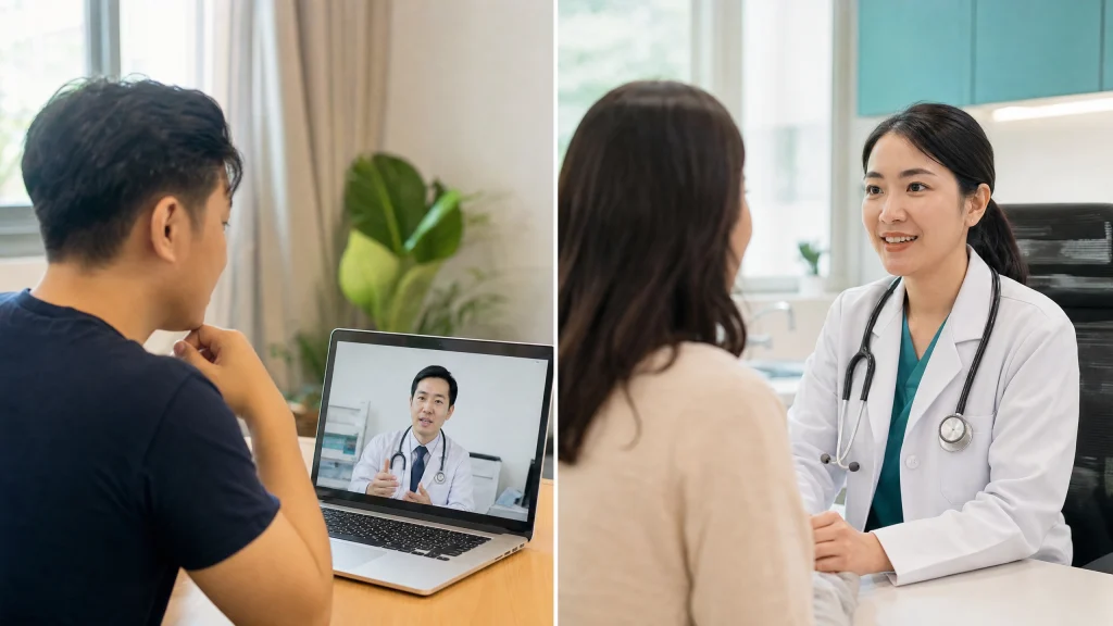 When telemedicine is safe in Singapore versus when to see a doctor in person